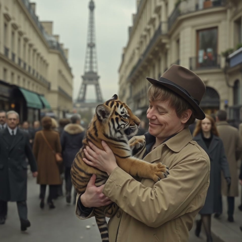 Paris Tiger Trainer