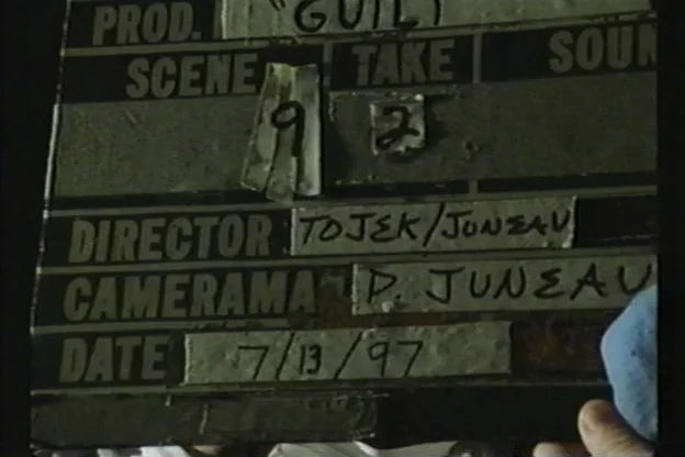 Film slate dated July 13, 1997