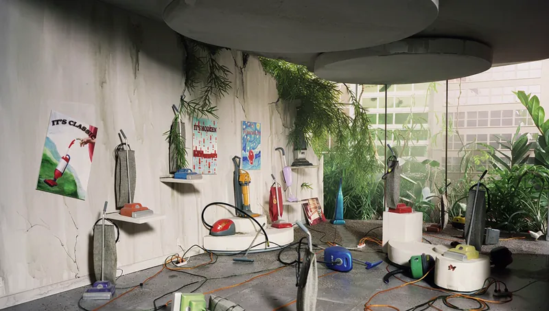 The vacuum showroom