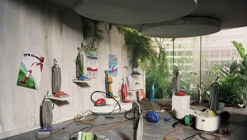 The vacuum showroom