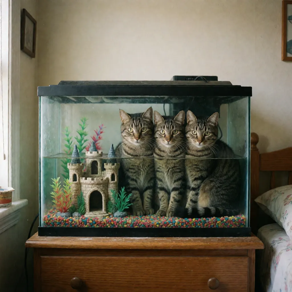 4 cats